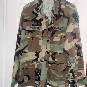 Camouflage Military Jacket